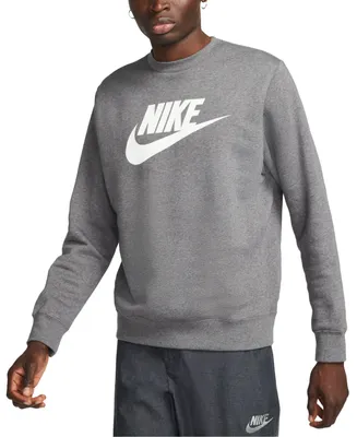 Nike Men's Sportswear Club Fleece Graphic Crewneck Sweatshirt