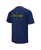 Men's Colosseum Navy Notre Dame Fighting Irish Oht Military-Inspired Appreciation T-shirt