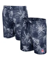 Men's Colosseum Navy Arizona Wildcats What Else is New Swim Shorts