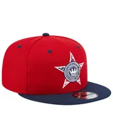 Men's New Era Red Charlotte Fc Americana 9FIFTY Snapback Hat