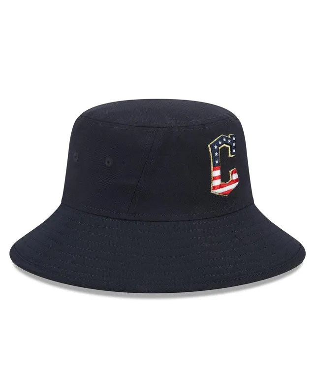 Independence Day 39THIRTY Flex Cleveland Indians Navy Hat