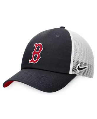 Men's Nike Navy, White Boston Red Sox Heritage86 Adjustable Trucker Hat