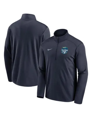 Men's Nike Navy 2023 Mlb All-Star Game Pacer Performance Half-Zip Pullover Top