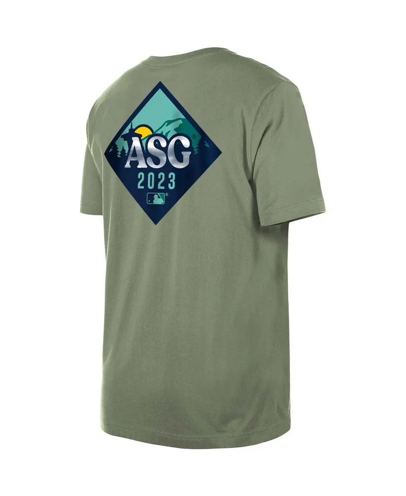 Men's New Era Green Chicago Cubs 2023 All-Star Game Evergreen T-shirt