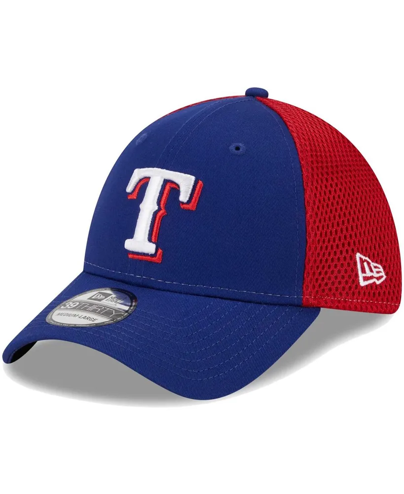 Men's New Era Royal Texas Rangers Team Neo 39THIRTY Flex Hat