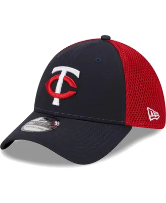 Men's New Era Navy Minnesota Twins Team Neo 39THIRTY Flex Hat