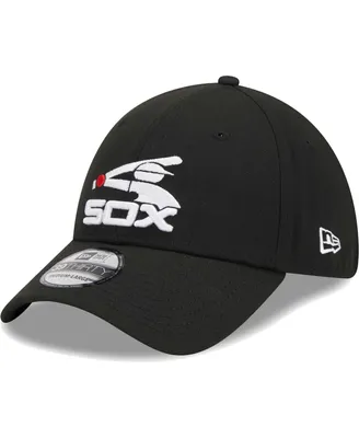 Men's New Era Black Chicago White Sox Logo 39THIRTY Flex Hat