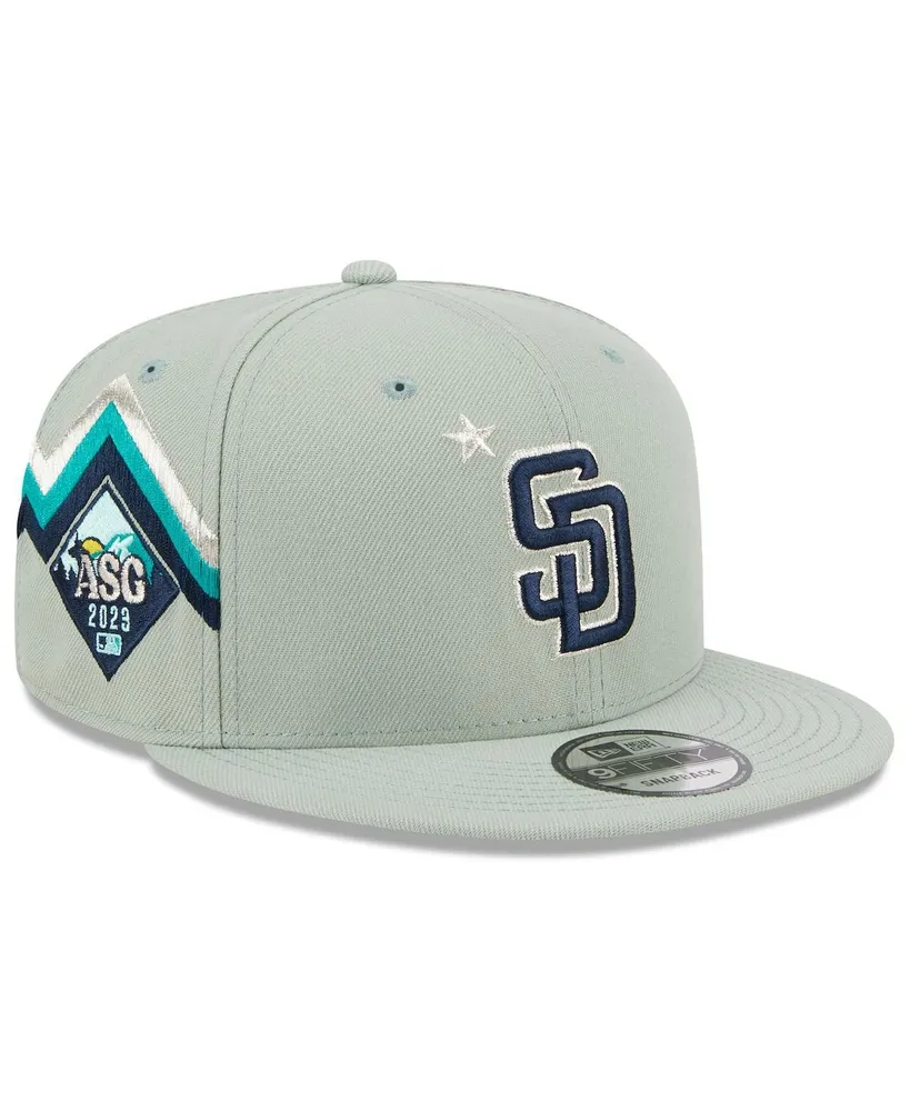 Men's San Diego Padres New Era Navy Jumbo 9FIFTY Snapback Hat