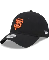 Little Boys and Girls New Era Black San Francisco Giants Team 9TWENTY Adjustable Hat