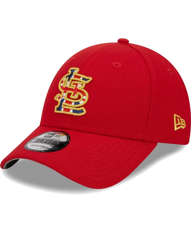 Men's St. Louis Cardinals New Era Red 2023 MLB World Tour: London Series  Flag Fill 9FORTY Adjustable Hat