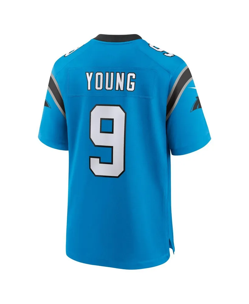 Men's Nike Bryce Young Blue Carolina Panthers 2023 Nfl Draft First Round Pick Alternate Game Jersey