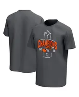 Men's Charcoal Buffalo Bandits 2023 Nll Cup Champions T-shirt