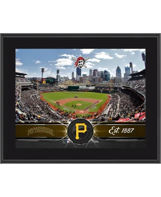 Pittsburgh Pirates 10.5" x 13" Sublimated Team Plaque