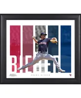 Shane Bieber Cleveland Guardians Framed 15" x 17" Player Panel Collage