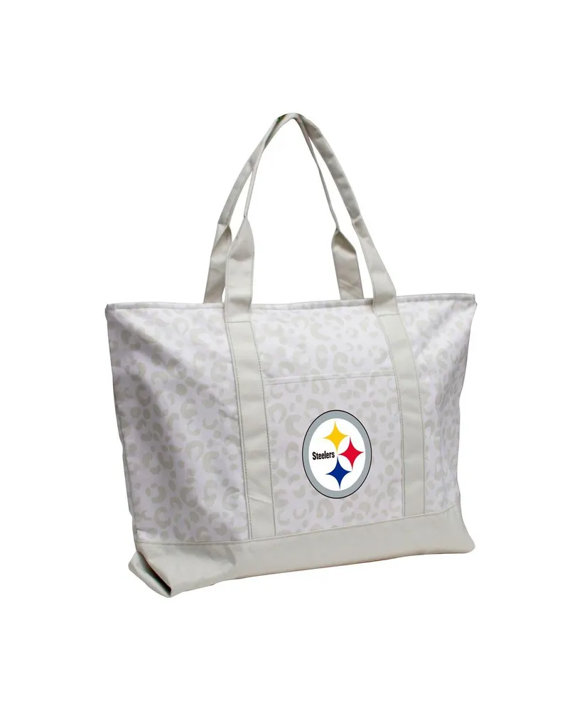 Women's Pittsburgh Steelers Leopard Pattern Tote