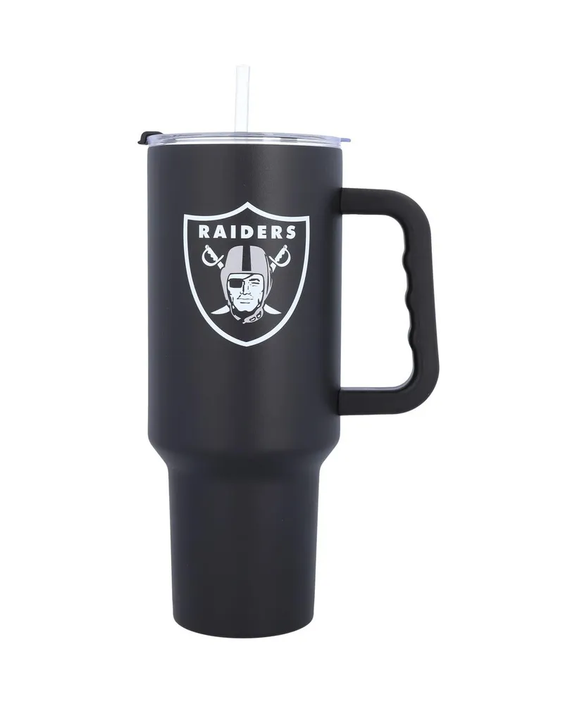 Logo Brands Las Vegas Raiders 16 Oz Game Day Stainless Curved Tumbler