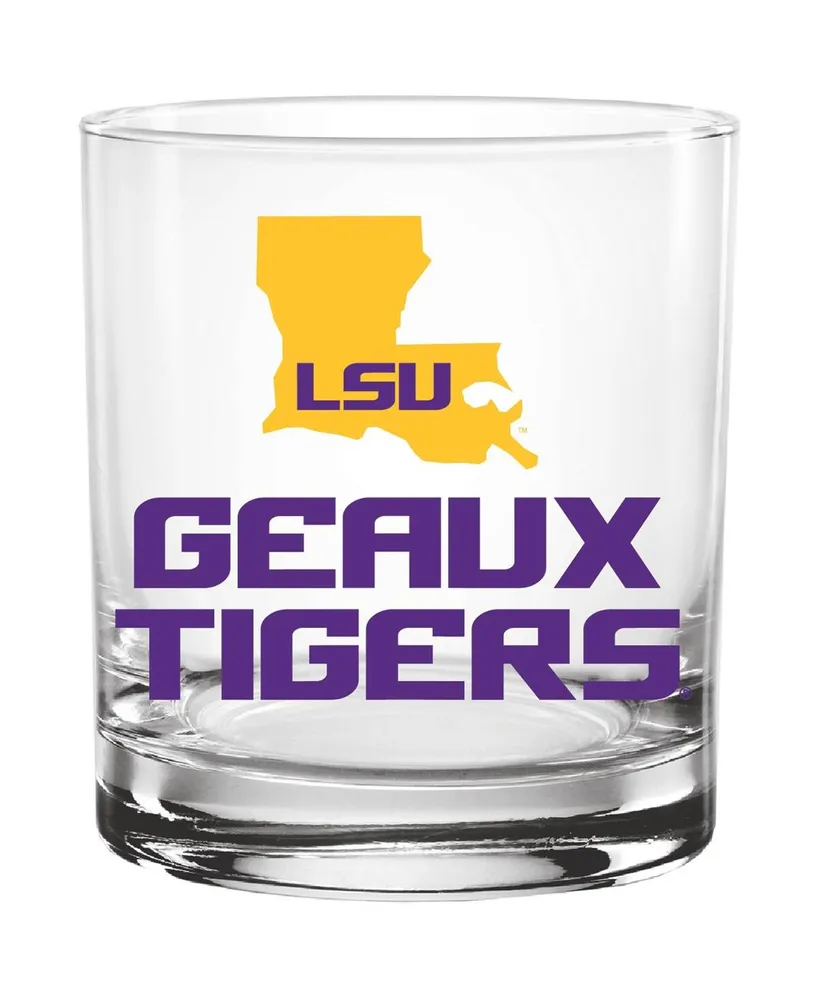 Lsu Tigers 14 Oz Hometown Rocks Glass