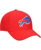 Men's '47 Brand Red Buffalo Bills Team Mvp Adjustable Hat