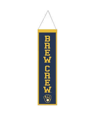 Wincraft Milwaukee Brewers 8" x 32" Slogan Wool Banner