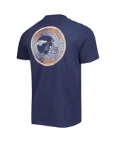 Men's '47 Brand Navy Denver Broncos Open Field Franklin T-shirt