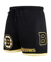 Men's Pro Standard Black Boston Bruins Classic Mesh Shorts