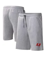 Men's Msx by Michael Strahan Heather Gray Tampa Bay Buccaneers Trainer Shorts