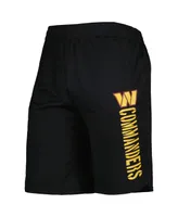 Men's Msx by Michael Strahan Black Washington Commanders Team Shorts