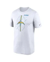 Men's Nike White Los Angeles Chargers Icon Legend Performance T-shirt