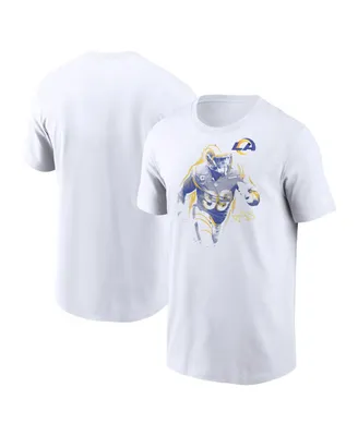 Men's Nike Aaron Donald White Los Angeles Rams Player Graphic T-shirt