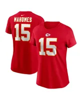 Women's Nike Patrick Mahomes Red Kansas City Chiefs Player Name and Number T-shirt