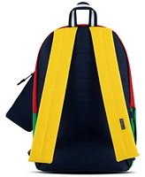 Polo Ralph Lauren Big Boys Backpack, Lunch Box and Pencil Case Combo Set, 3 Piece