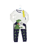 Hudson Baby Boys Cotton Pajama Set, Space