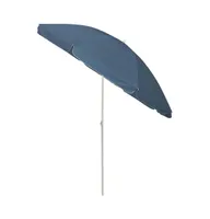 vidaXL Beach Umbrella Blue 94.5"