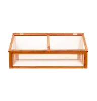 vidaXL Greenhouse 44.8"x31.4"x19.6" Firwood