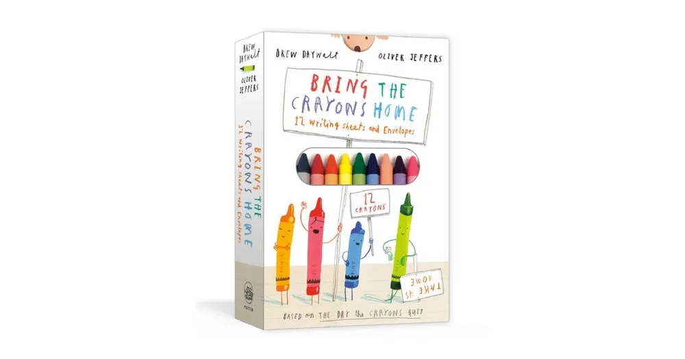Bring the Crayons Home- A Box of Crayons, Letter