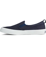 Women's Crest Twin Gore Perforated Slip On Sneakers, Created for Macy's