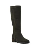 White Mountain Women's Altitude Wide Calf Knee High Boots