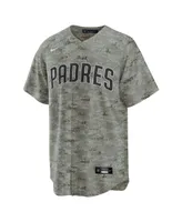 Men's Nike Camo San Diego Padres Usmc Alternate Replica Team Jersey