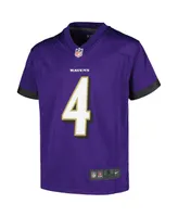 Nike Big Boys Zay Flowers Baltimore Ravens Game Jersey