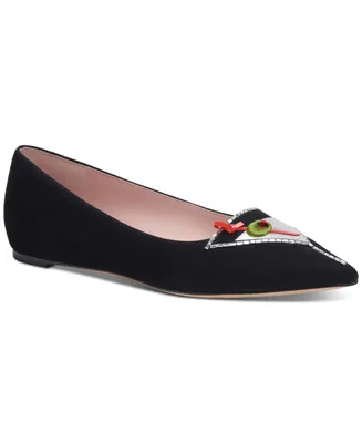 Kate Spade New York Women's Make It A Double Pointed-Toe Slip-On Flats