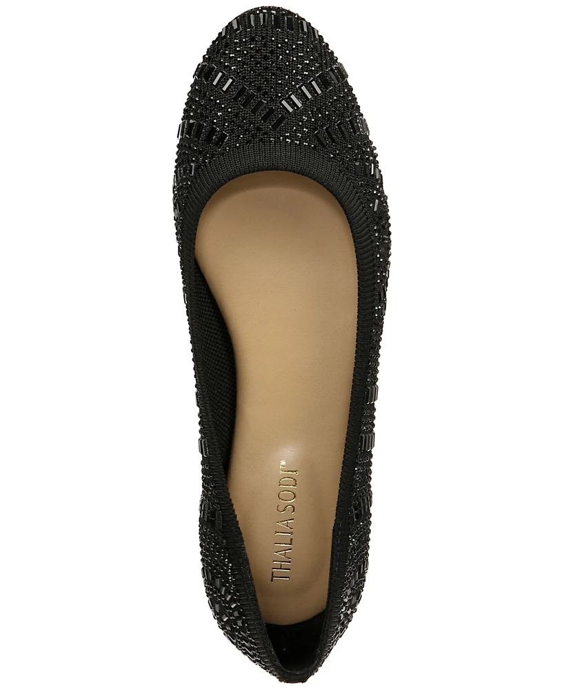 Thalia Sodi Women's Karli Embellished Slip-On Flats