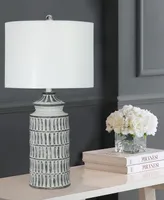 29" Resin Table Lamp with Designer Shade