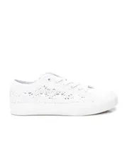 Xti Women's Crochet Lace-Up Sneakers By