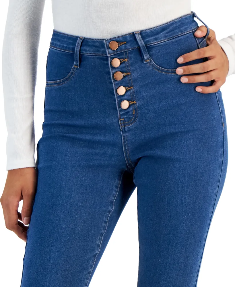 Dollhouse Juniors' High Rise Curvy Skinny Jeans