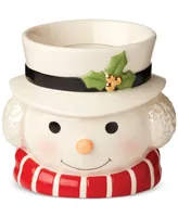 Lenox Snowman Figural Porcelain Tealight Candle Holder