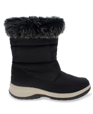 Womens Pine Faux Fur Mid Cold Weather Boot