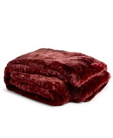 Hotel Collection Lynx Faux Fur Throw, 50" x 60", Exclusively at Macy's