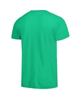 Men's Homage Green Oakland Athletics Mustache Gang Tri-Blend T-shirt