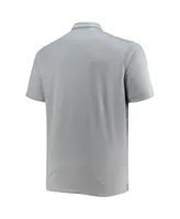 Men's Nike Heathered Gray Florida Gators Big and Tall Performance Polo Shirt