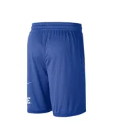 Men's Nike Royal Duke Blue Devils Wordmark Performance Shorts